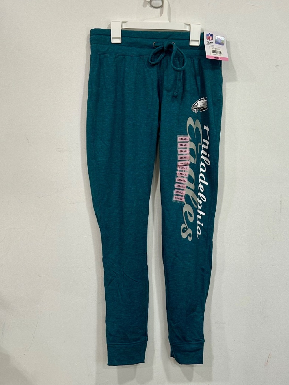 NFL Philadelphia Eagles Womens Sweatpants Joggers Size Small Team Apparel NEW